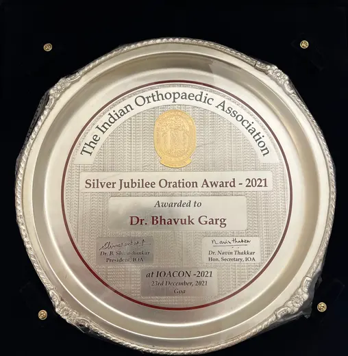 IOA Silver Jubilee Oration Award · 2021